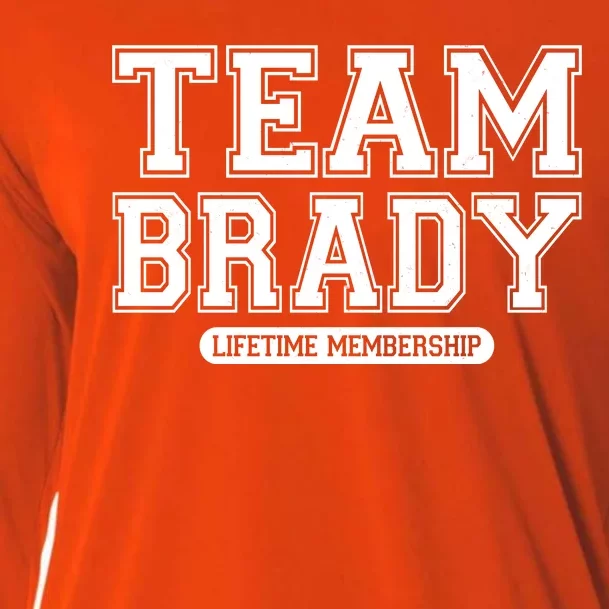 Team Brady Lifetime Memebership Cooling Performance Long Sleeve Crew