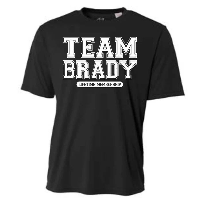 Team Brady Lifetime Memebership Cooling Performance Crew T-Shirt