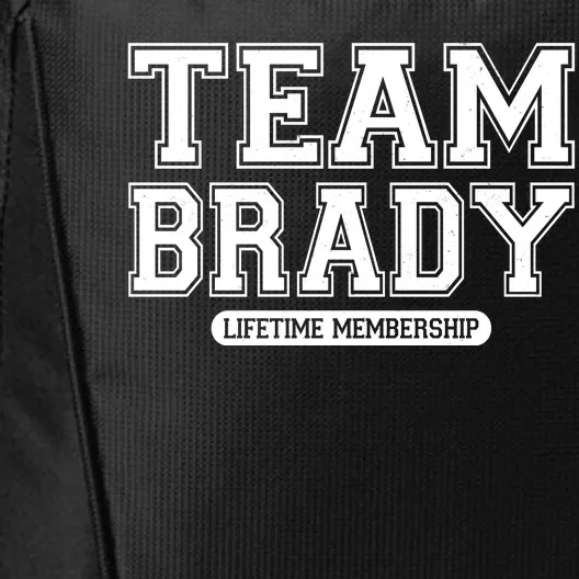 Team Brady Lifetime Memebership City Backpack