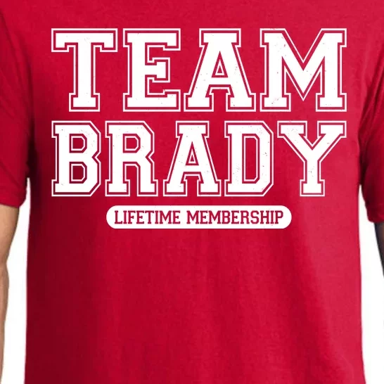 Team Brady Lifetime Memebership Pajama Set