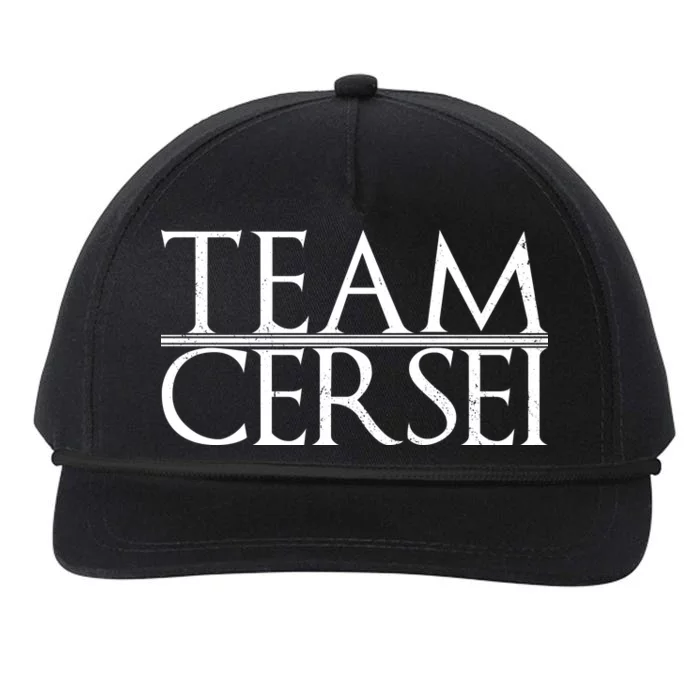 Team Cersei Snapback Five-Panel Rope Hat