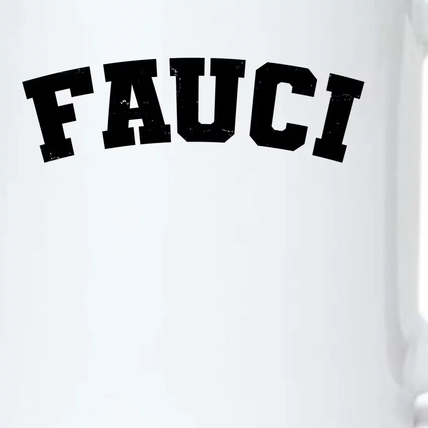 Team Dr Fauci Sporty Logo Black Color Changing Mug