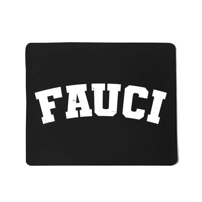 Team Dr Fauci Sporty Logo Mousepad