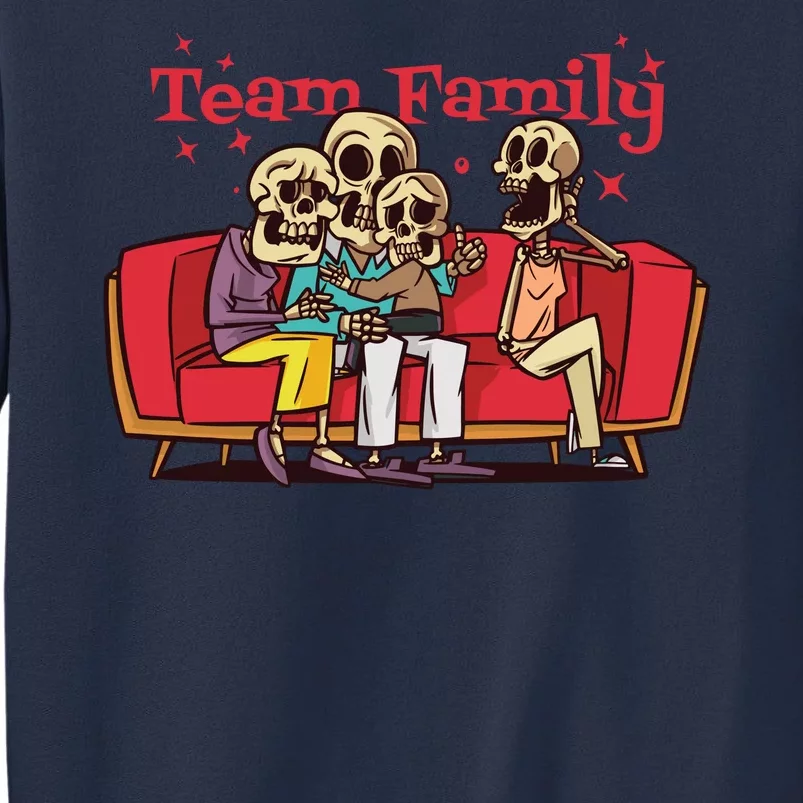 Team Family Skeleton Sweatshirt