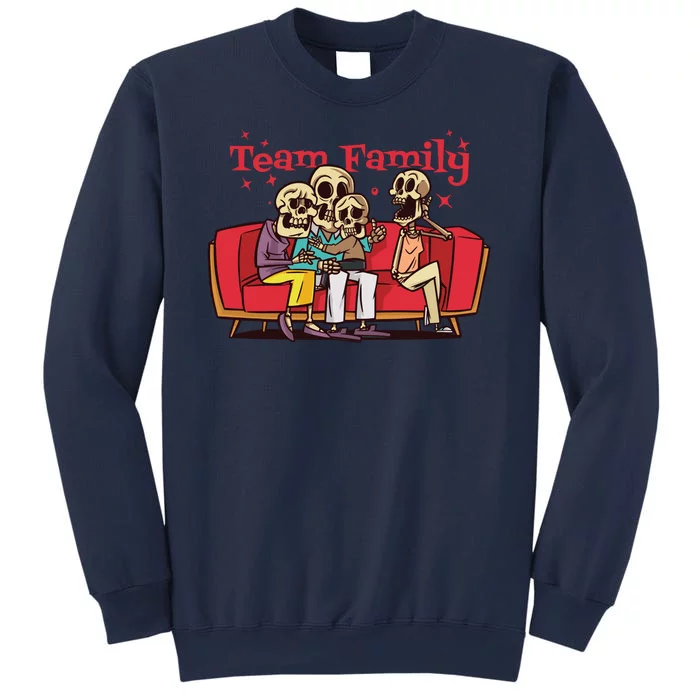 Team Family Skeleton Sweatshirt