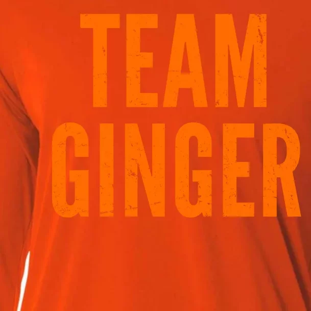 Team Ginger Cooling Performance Long Sleeve Crew