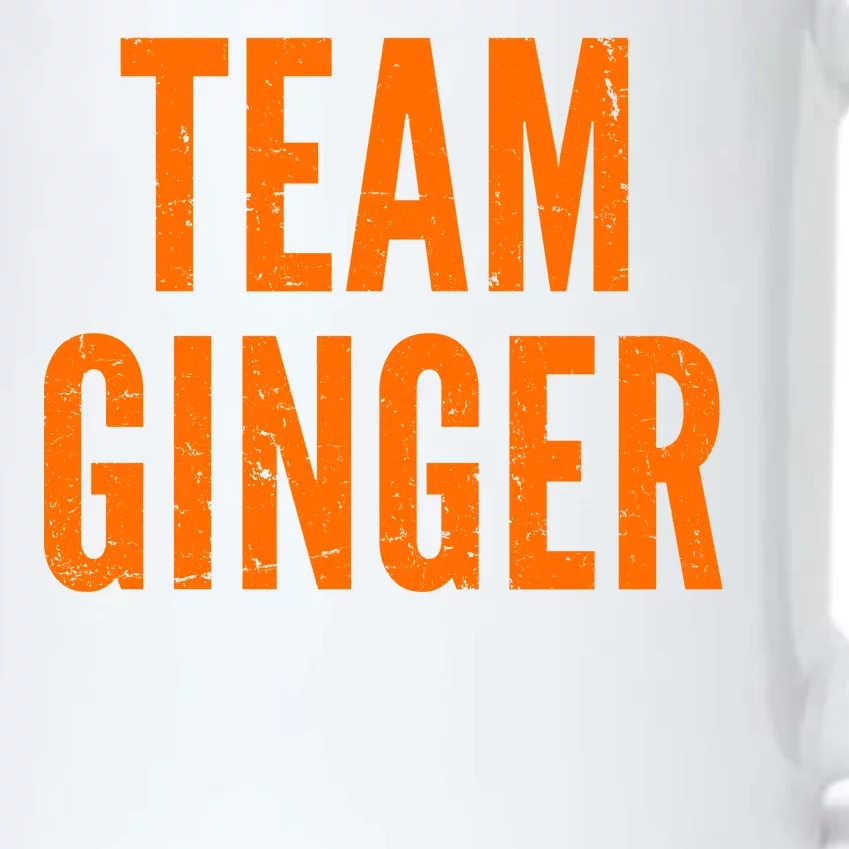 Team Ginger Black Color Changing Mug