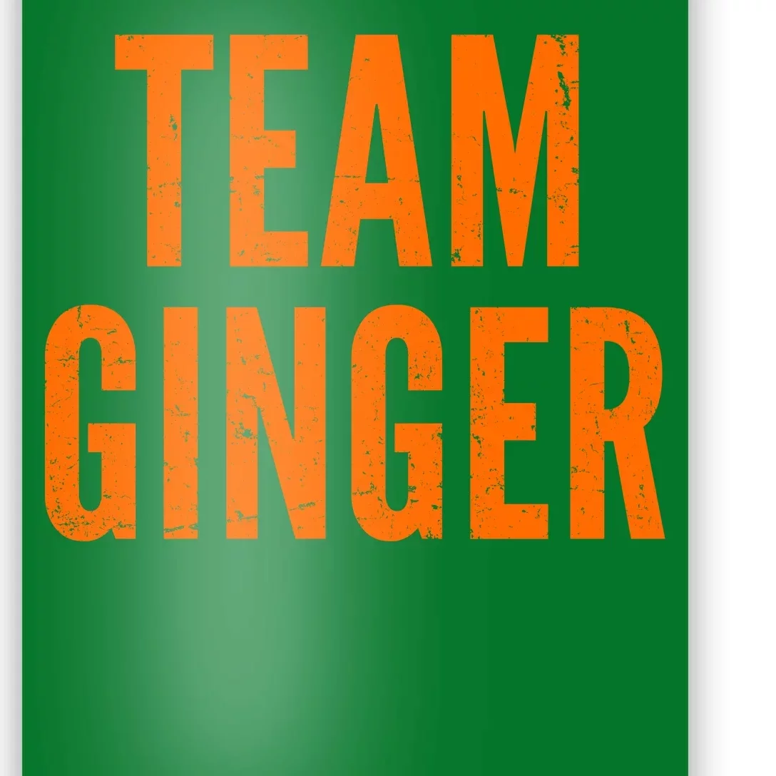 Team Ginger Poster