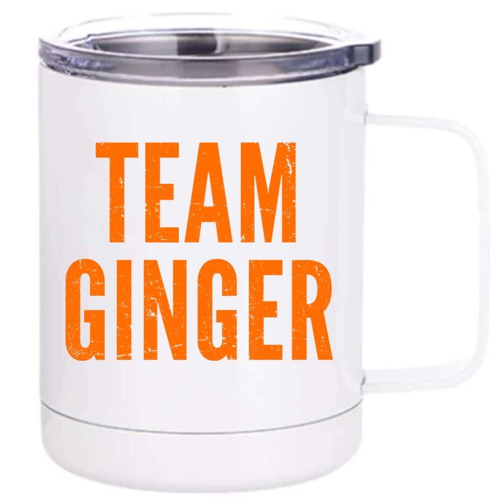 Team Ginger Front & Back 12oz Stainless Steel Tumbler Cup