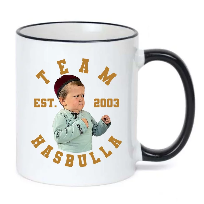 Team Hasbulla Est 2003 Meme Black Color Changing Mug