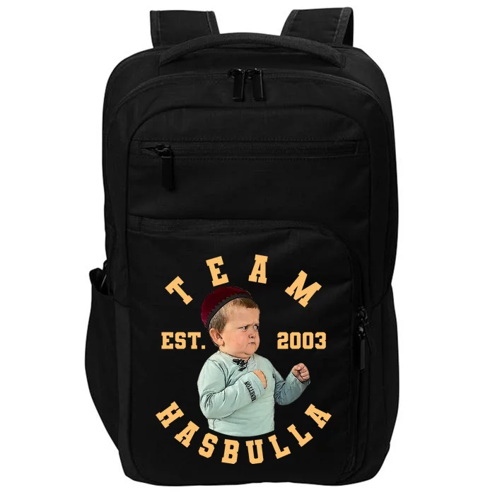 Team Hasbulla Est 2003 Meme Impact Tech Backpack