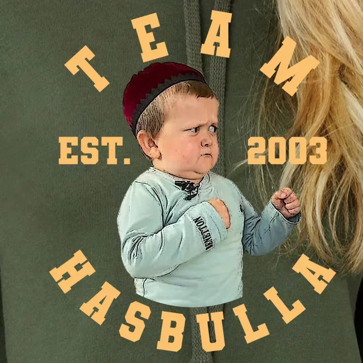 Team Hasbulla Est 2003 Meme Crop Top Hoodie