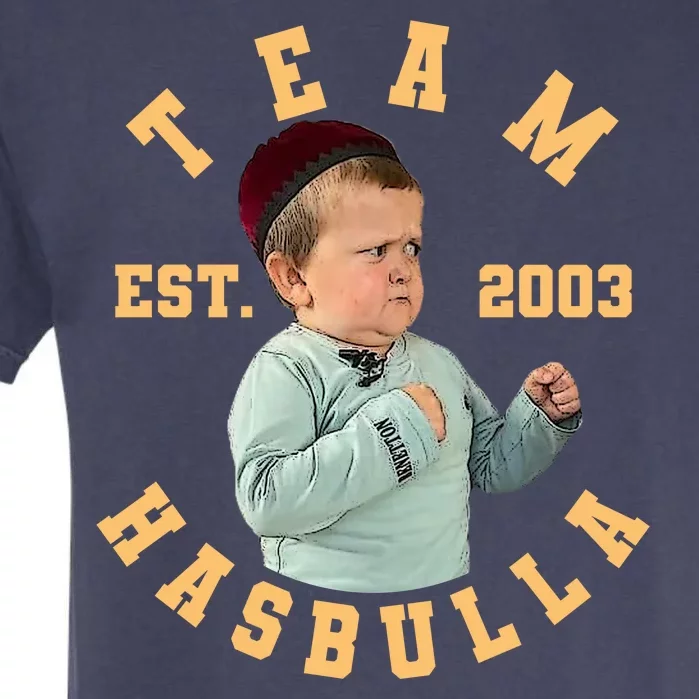 Team Hasbulla Est 2003 Meme Garment-Dyed Heavyweight T-Shirt