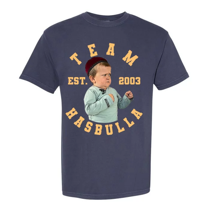 Team Hasbulla Est 2003 Meme Garment-Dyed Heavyweight T-Shirt