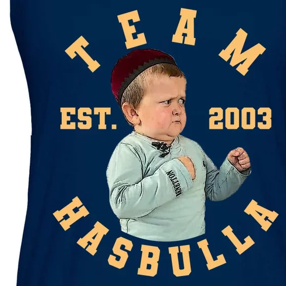 Team Hasbulla Est 2003 Meme Ladies Essential Flowy Tank