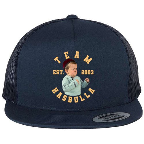 Team Hasbulla Est 2003 Meme Flat Bill Trucker Hat