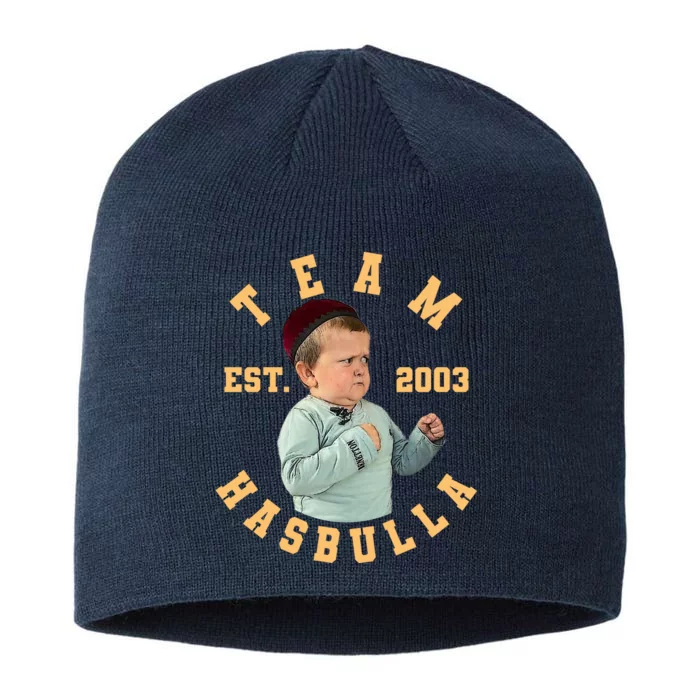 Team Hasbulla Est 2003 Meme 8 1/2in Sustainable Knit Beanie