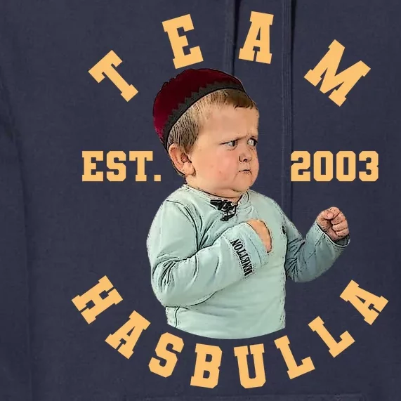 Team Hasbulla Est 2003 Meme Premium Hoodie