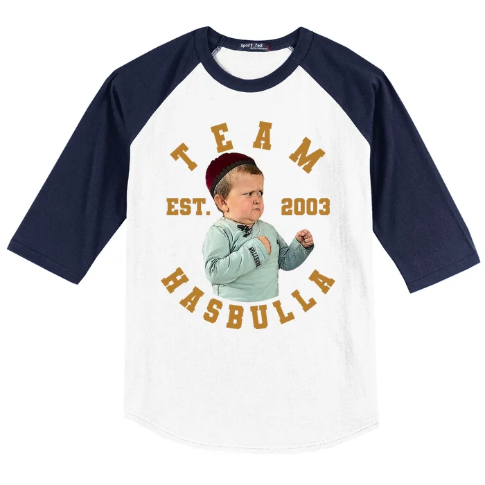 Team Hasbulla Est 2003 Meme Baseball Sleeve Shirt