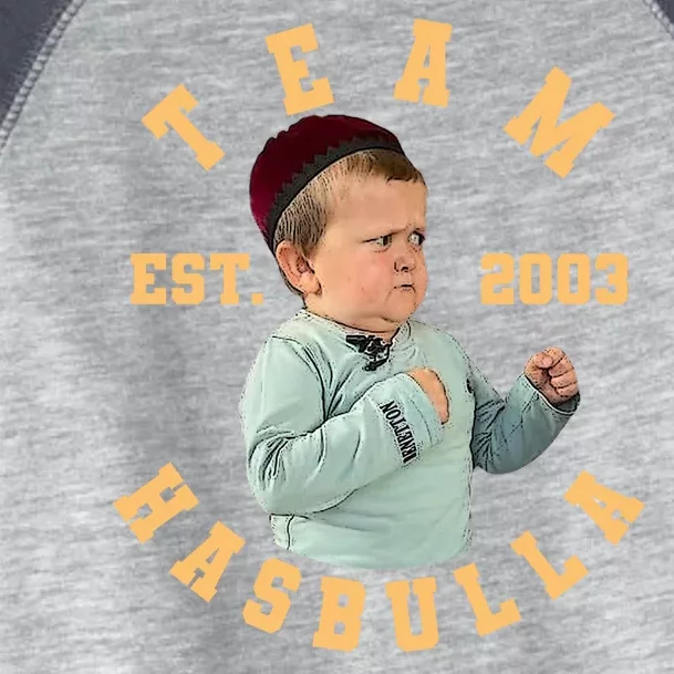 Team Hasbulla Est 2003 Meme Toddler Fine Jersey T-Shirt