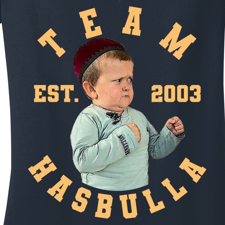 Team Hasbulla Est 2003 Meme Women's V-Neck T-Shirt