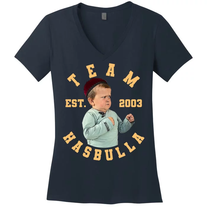 Team Hasbulla Est 2003 Meme Women's V-Neck T-Shirt