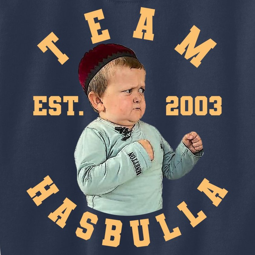 Team Hasbulla Est 2003 Meme Kids Sweatshirt