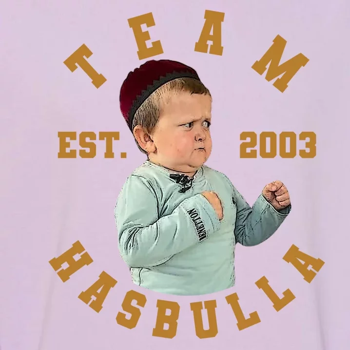 Team Hasbulla Est 2003 Meme Garment-Dyed Sweatshirt