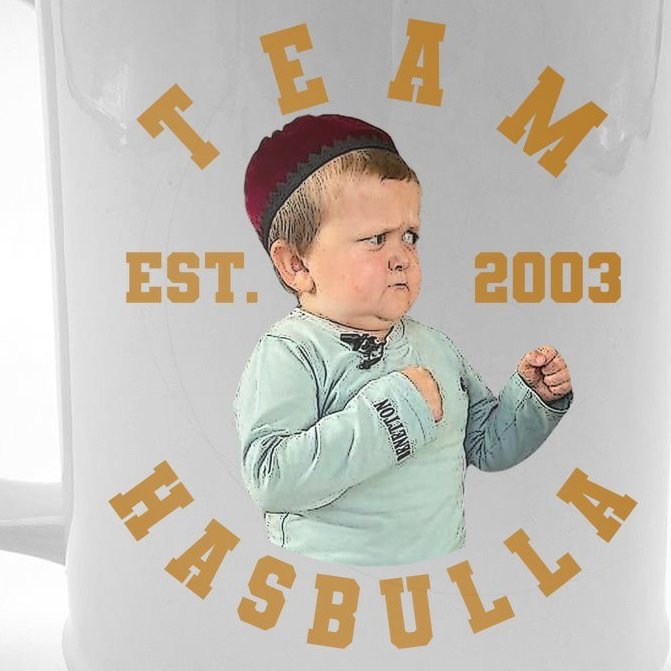 Team Hasbulla Est 2003 Meme Beer Stein