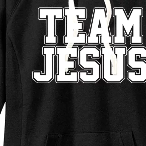 Team Jesus Women's Fleece Hoodie