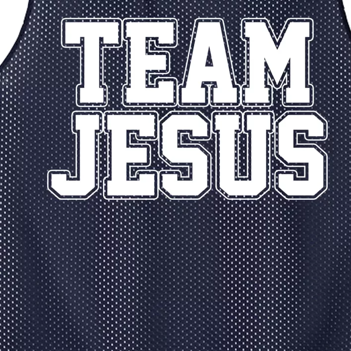 Team Jesus Mesh Reversible Basketball Jersey Tank