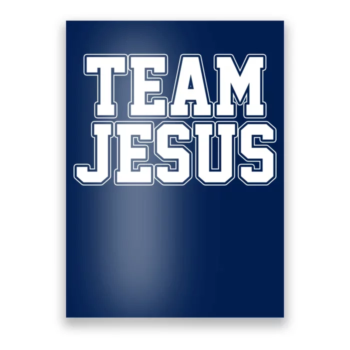 Team Jesus Poster