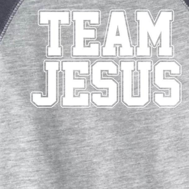 Team Jesus Toddler Fine Jersey T-Shirt