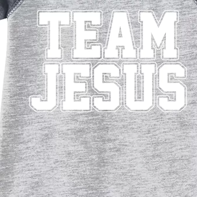 Team Jesus Infant Baby Jersey Bodysuit