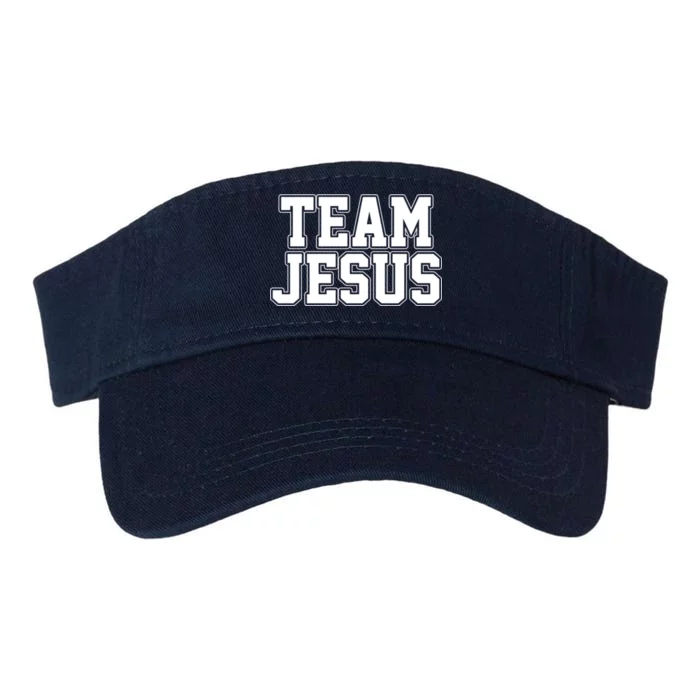 Team Jesus Valucap Bio-Washed Visor