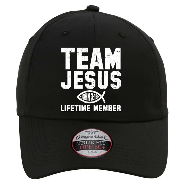 Team Jesus Lifetime Member John 3:16 The Original Performance Cap