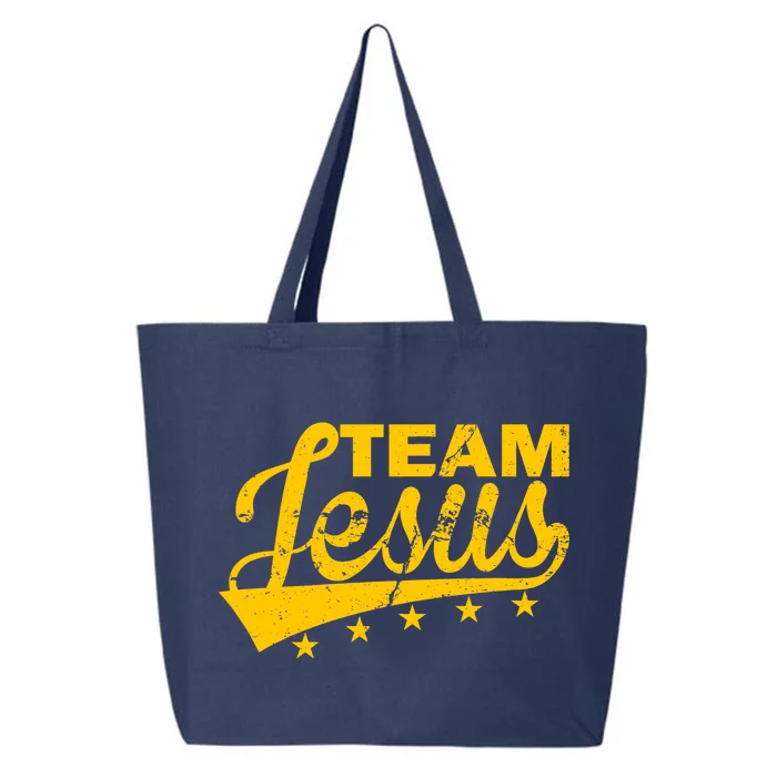 Team Jesus Vintage Christian 25L Jumbo Tote