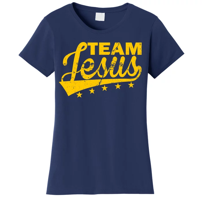 Team Jesus Vintage Christian Women's T-Shirt