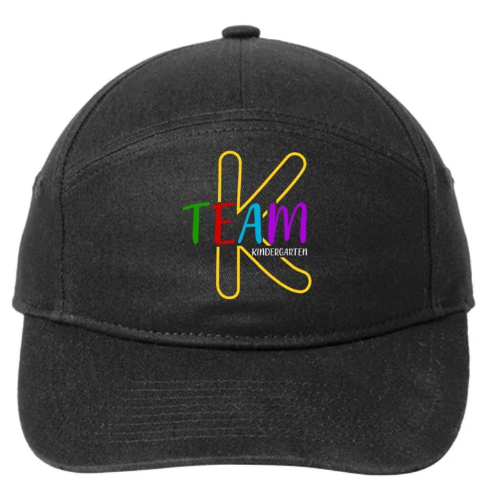 Team K Kindergarten 7-Panel Snapback Hat