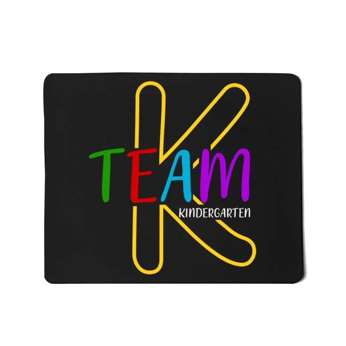 Team K Kindergarten Mousepad