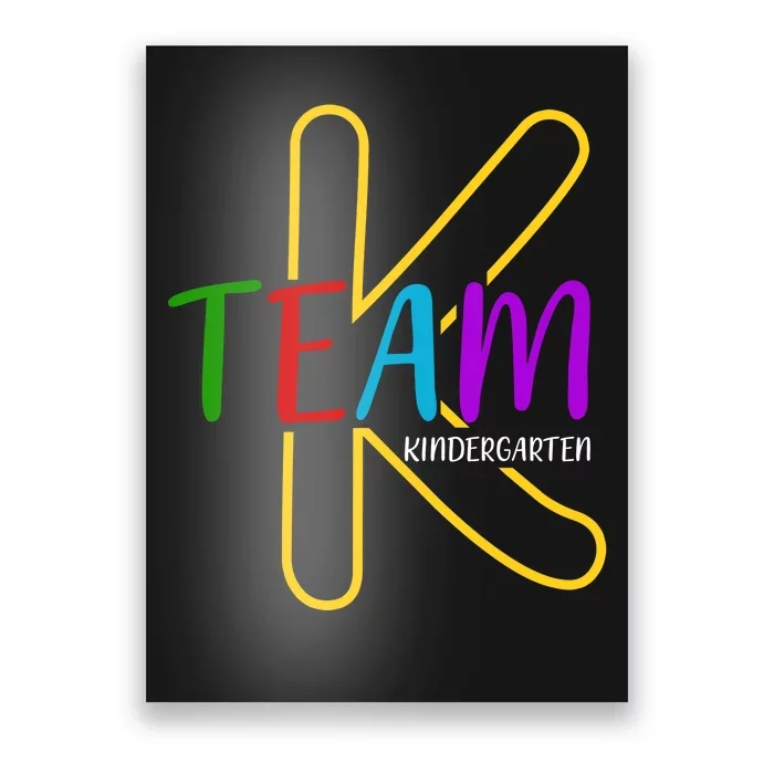 Team K Kindergarten Poster