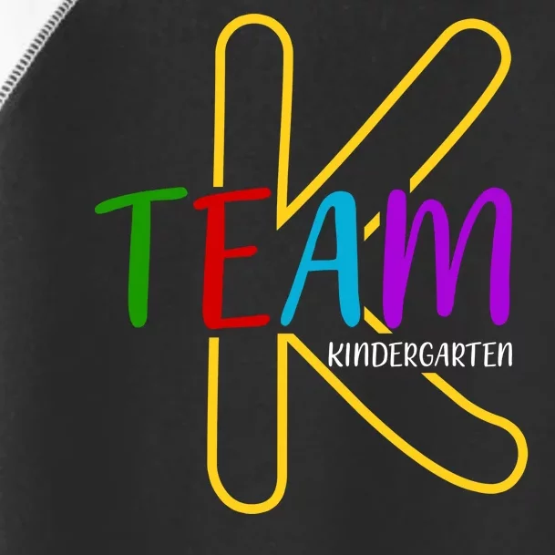 Team K Kindergarten Toddler Fine Jersey T-Shirt