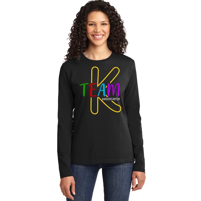 Team K Kindergarten Ladies Long Sleeve Shirt