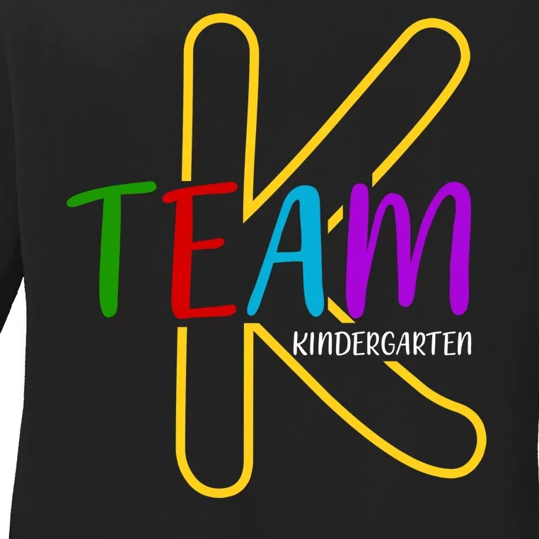 Team K Kindergarten Ladies Long Sleeve Shirt