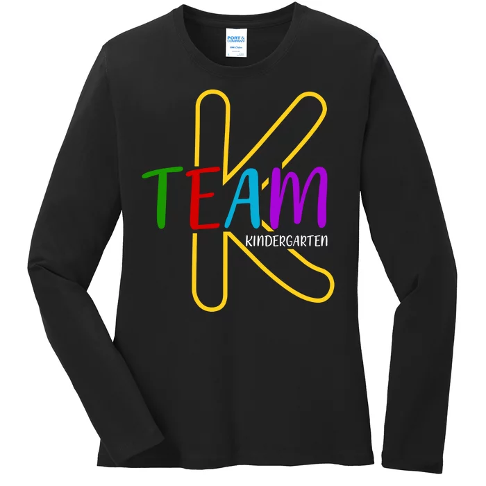 Team K Kindergarten Ladies Long Sleeve Shirt