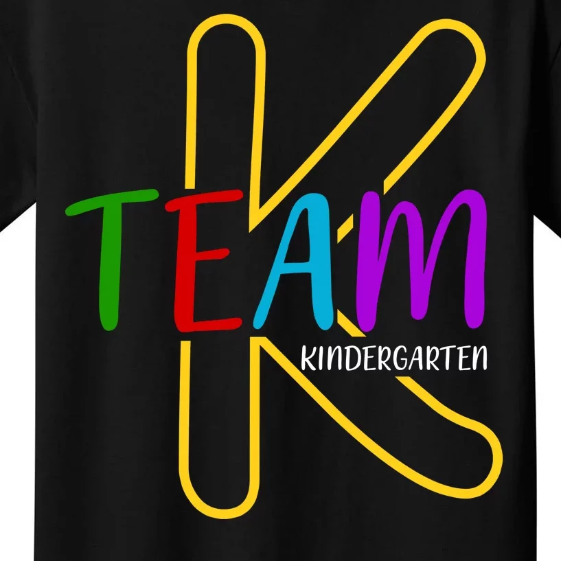 Team K Kindergarten Kids T-Shirt