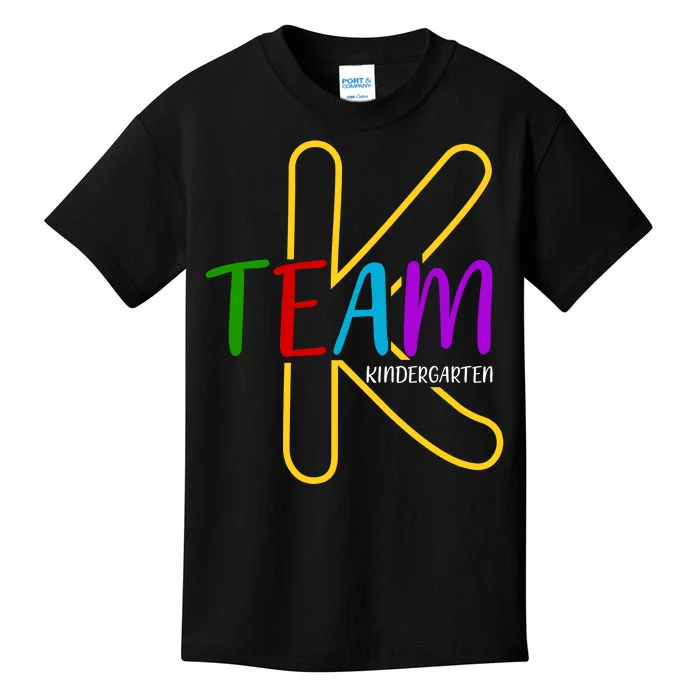 Team K Kindergarten Kids T-Shirt