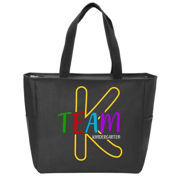 Team K Kindergarten Zip Tote Bag