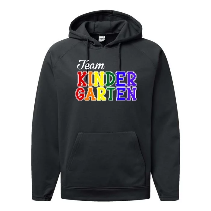 Team Kindergarten Performance Fleece Hoodie