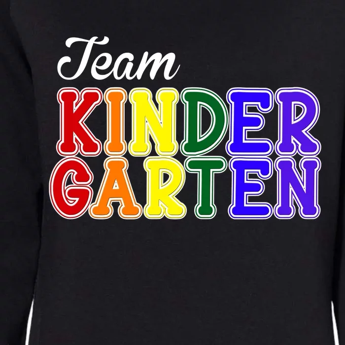 Team Kindergarten Womens California Wash Sweatshirt